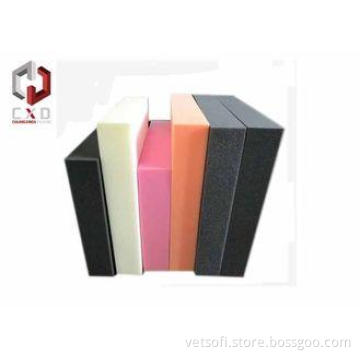 Black White Sponge Packing Material , High Density PU Foam